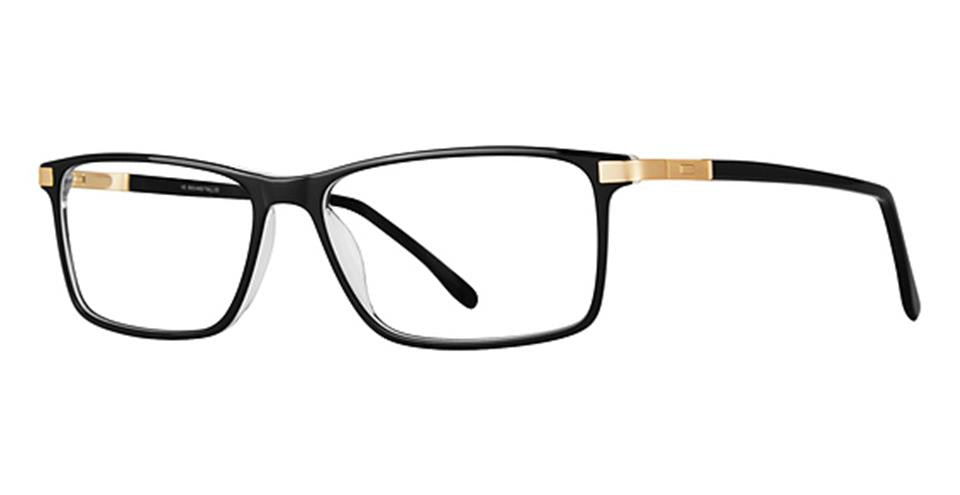 A stylish pair of Big And Tall 23 eyeglasses by Vivid, designed to accommodate larger head sizes, perfect for those seeking both elegance and comfort.