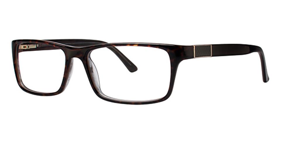 A sleek pair of Vivid Big And Tall 8 glasses featuring a stylish, black frame.