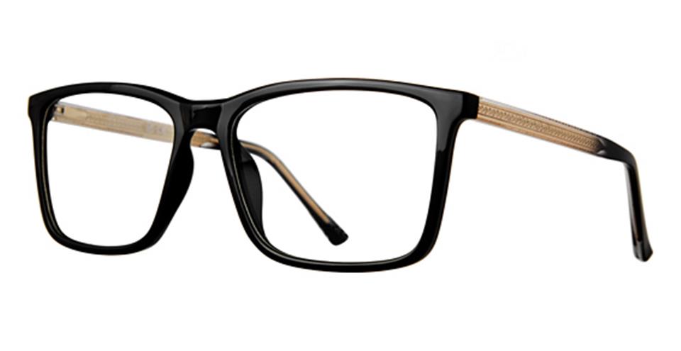 A pair of sophisticated black Metro 72 glasses by Vivid crafted from durable plastic.