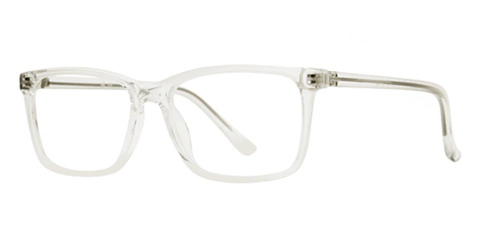 A pair of Vivid Soho 1078 eyeglasses with clear rectangular frames. The design features straight temples and a slightly rounded bridge, offering lightweight comfort and a sleek, minimalist look.